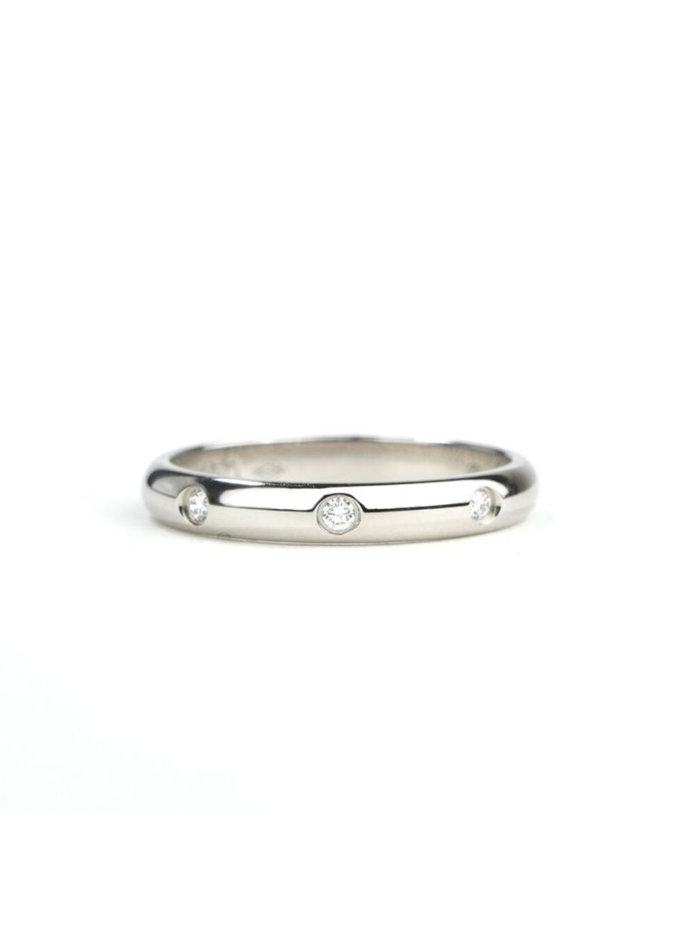Cartier Wedding Ring Diamond 1895 Silver